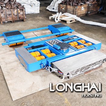 國(guó)內(nèi)首臺(tái)60噸電動(dòng)搬運(yùn)小坦克實(shí)測(cè)成功