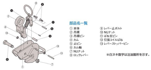 HA-60橫吊鋼板起重鉗 HA-60橫吊鋼板起重鉗