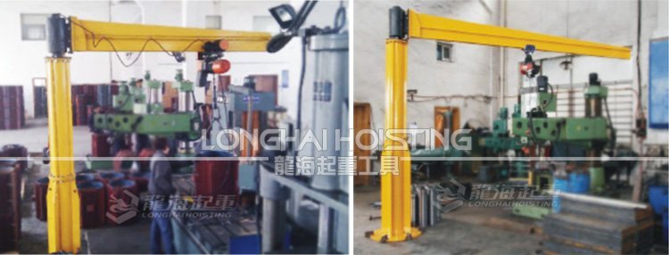 龍升立柱式懸臂吊應用 龍升立柱式懸臂吊應用